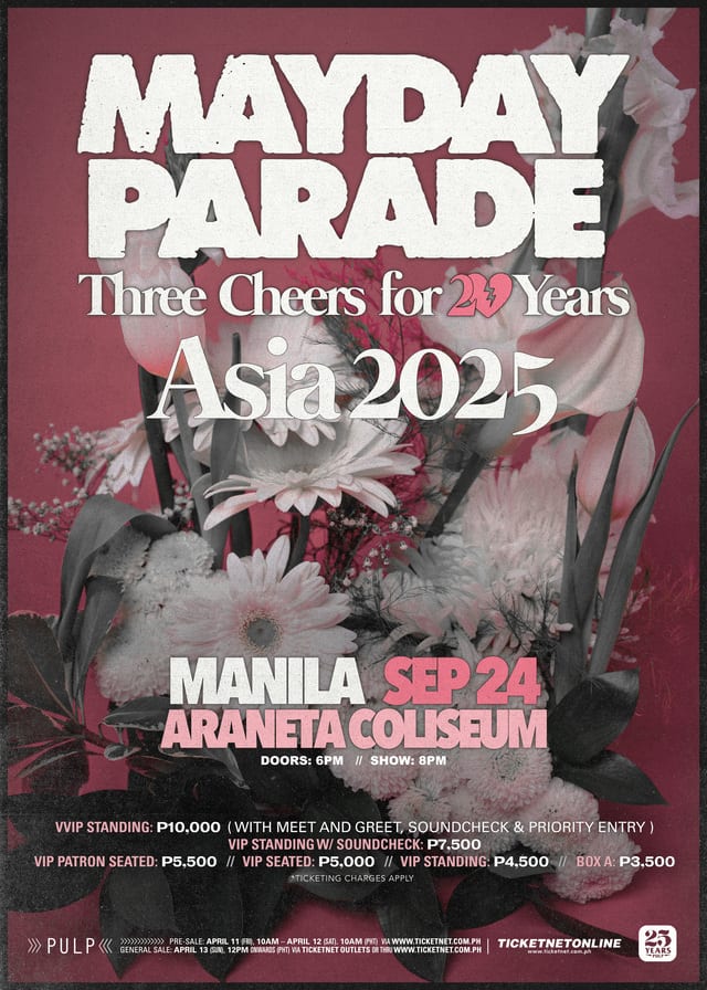 Mayday Parade Poster